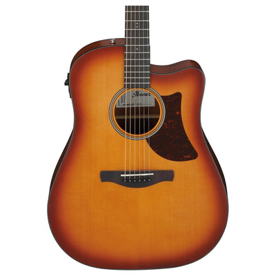 Ibanez - AAD50CE-LBS Light Brown Sunburst Low Gloss - Musik Utan Gränser 