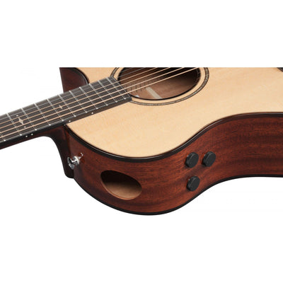 Ibanez - AAM700CE-NT.  m.cutaway, mik & case. Advanced Auditorium. All Solid. - Musik Utan Gränser 