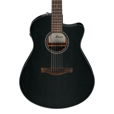 Ibanez - AAM340CE-RUB Rustic Black High Gloss - Musik Utan Gränser 