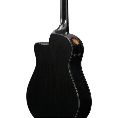 Ibanez - AAM340CE-RUB Rustic Black High Gloss - Musik Utan Gränser 