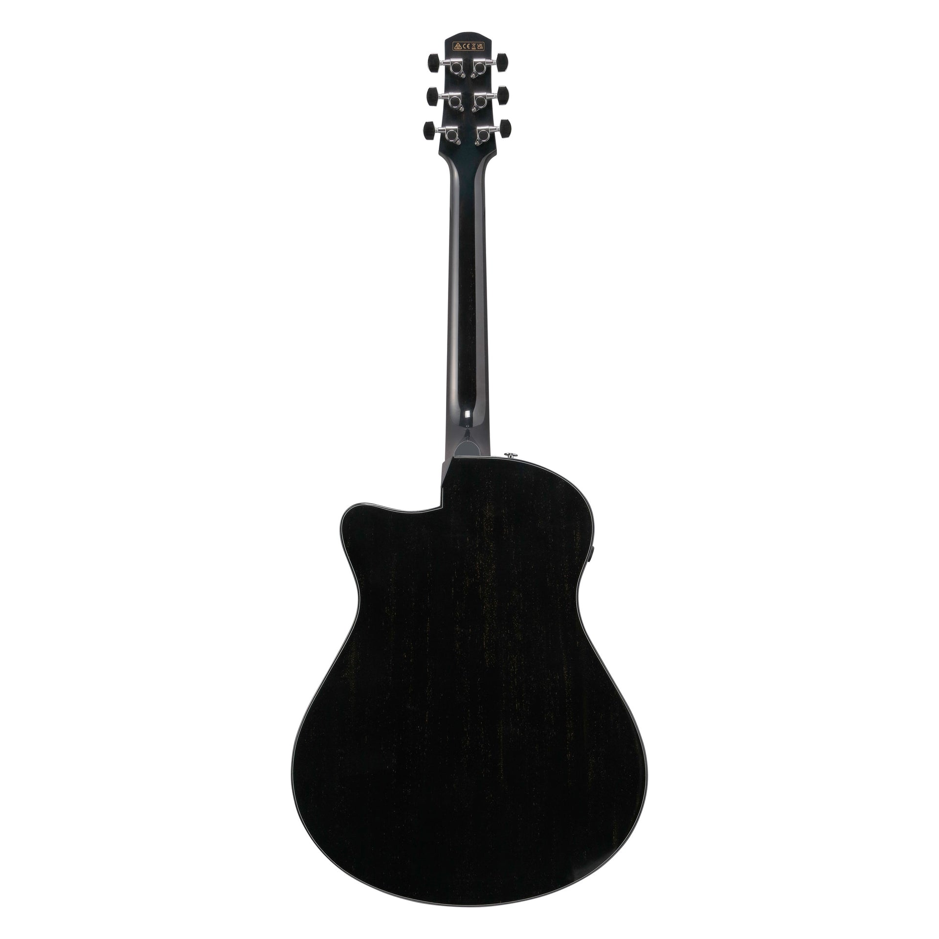 Ibanez - AAM340CE-RUB Rustic Black High Gloss - Musik Utan Gränser 