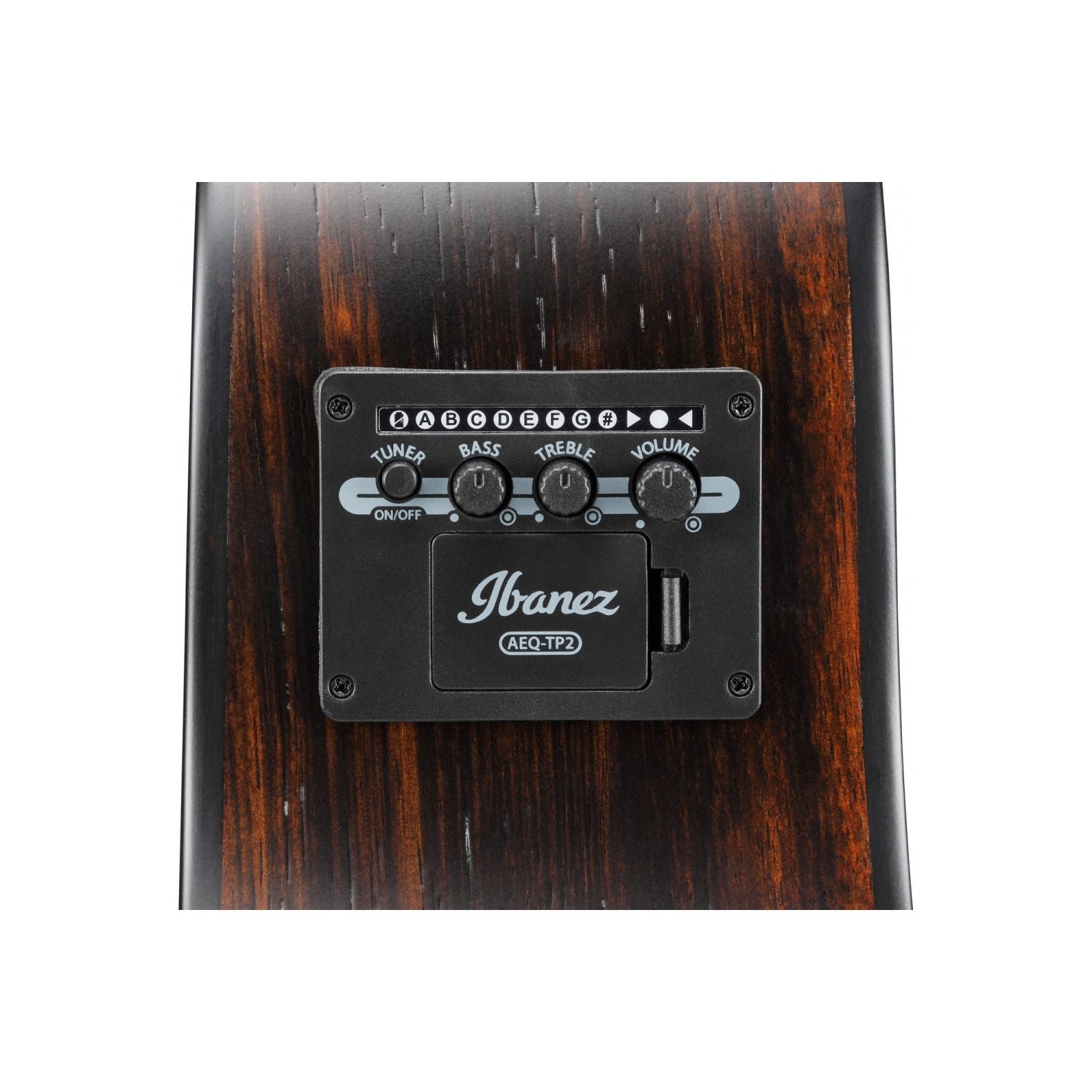 Ibanez - AAM70CE-TBN Transparent Charcoal Burst Low Gloss To Advanced Auditorium - Musik Utan Gränser 