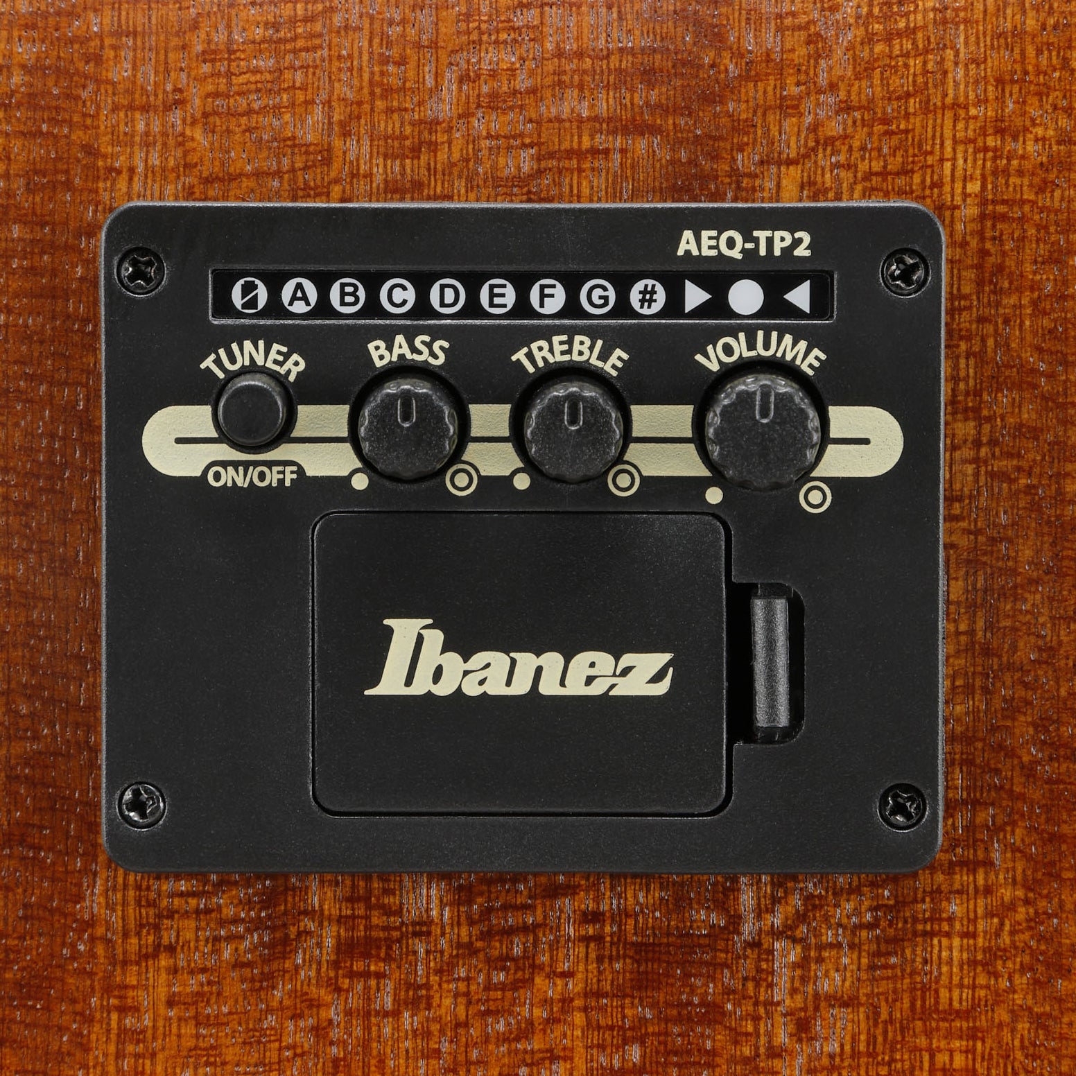 Ibanez - AAM50LCE-OLB Open Pore Light Brown Sunburst Western Left - Musik Utan Gränser 