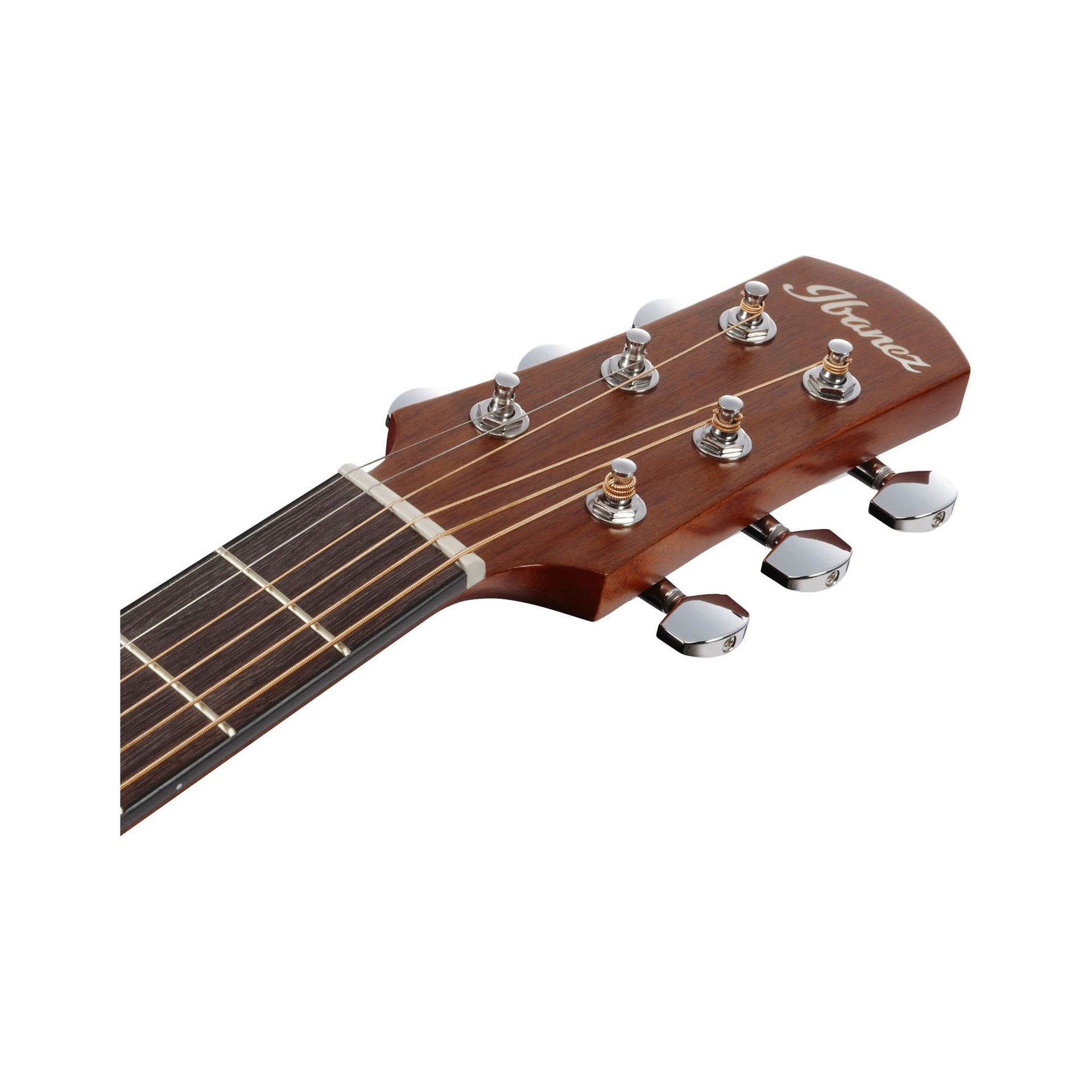 Ibanez - AAM50LCE-OLB Open Pore Light Brown Sunburst Western Left - Musik Utan Gränser 