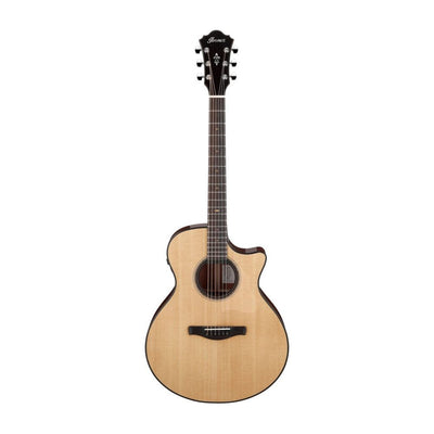 Ibanez - AE410-LGS Western Low Gloss Platinum - Musik Utan Gränser 