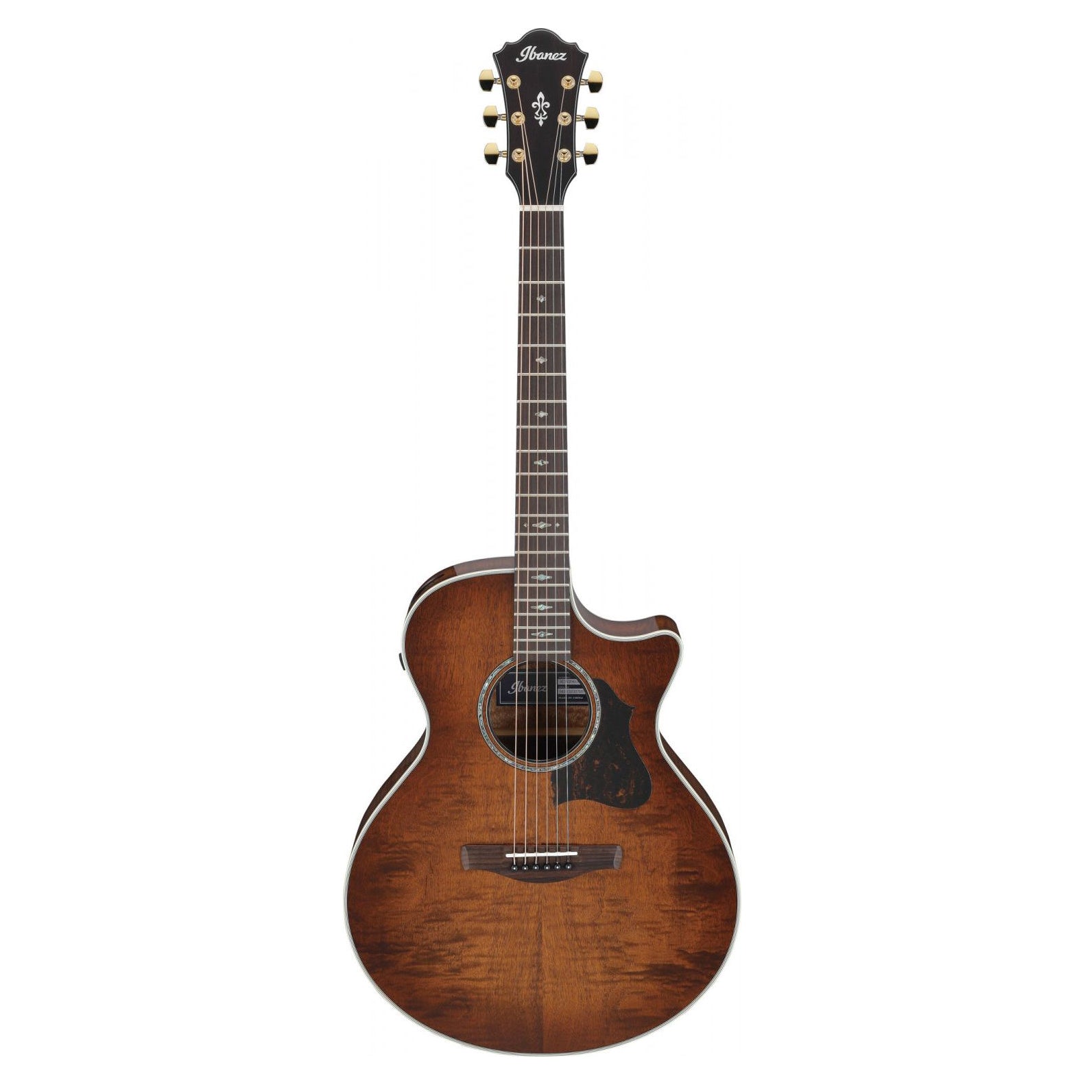 Ibanez - AE340FMH-MHS Western med mik - Musik Utan Gränser 