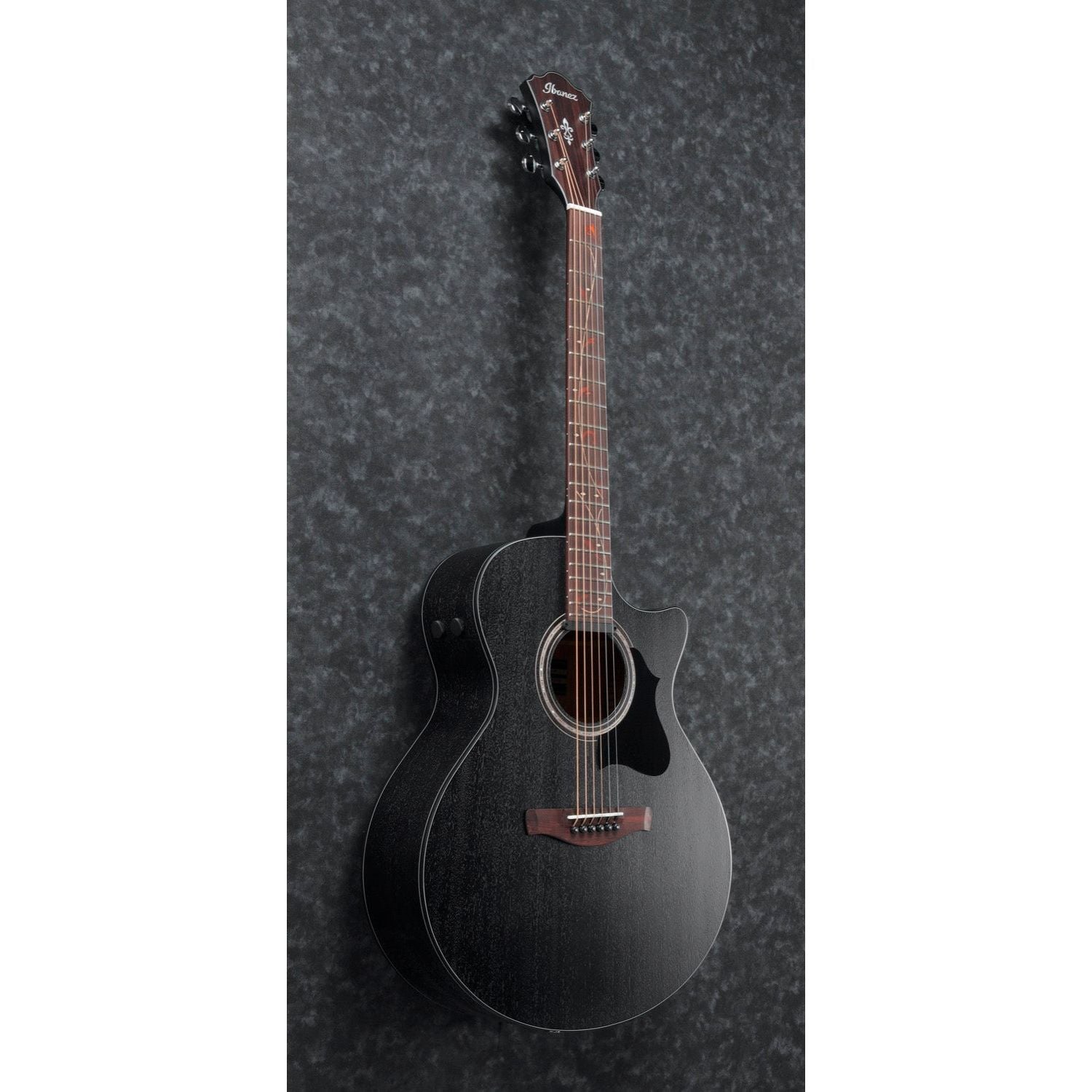 Ibanez - AE295-WK Wheathered Black - Musik Utan Gränser 