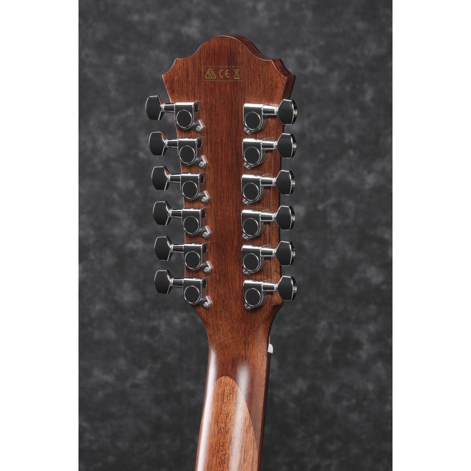 Ibanez - AE2912-LGS Natural Low Gloss 12-strängad - Musik Utan Gränser 