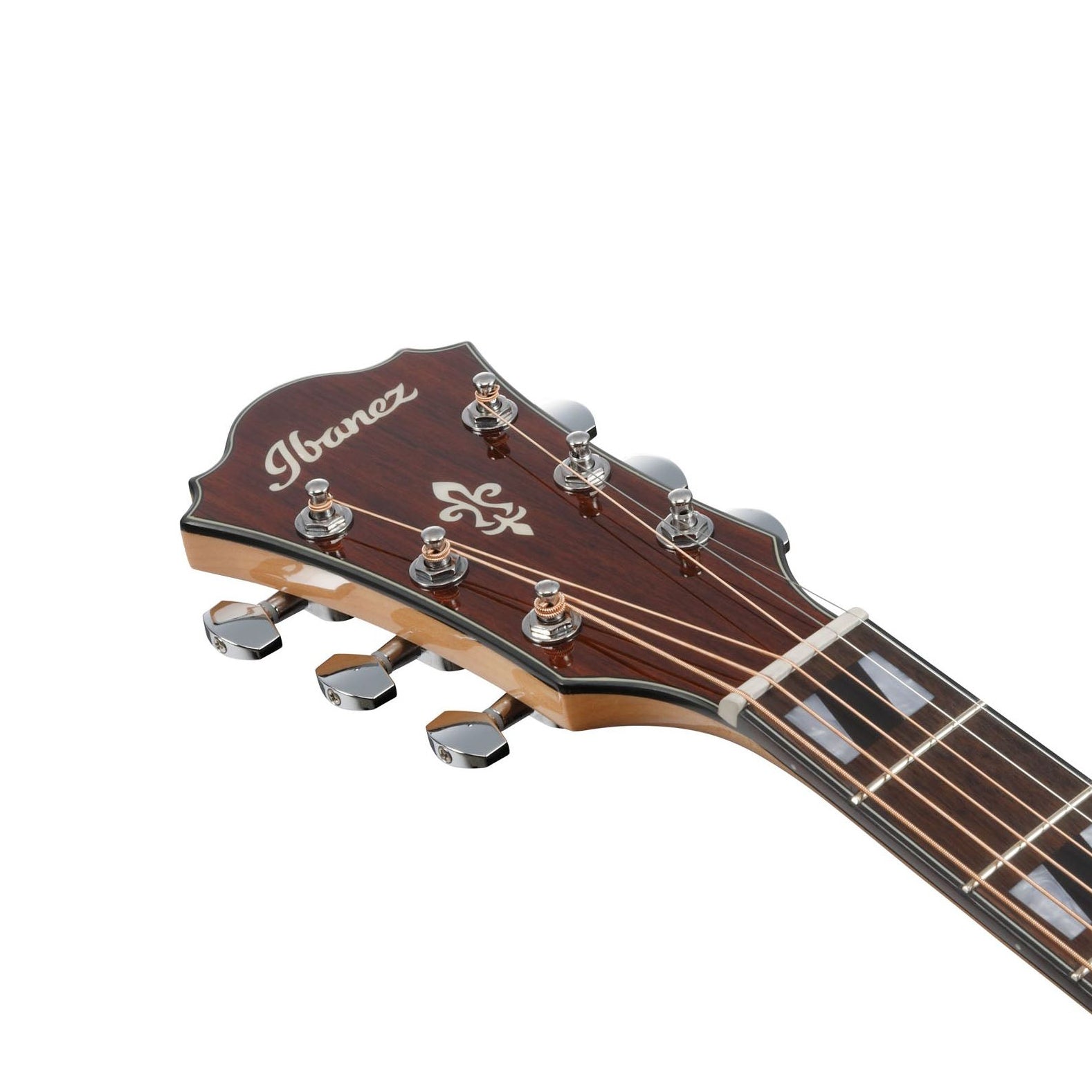 Ibanez - AE170-NTR Natural High Gloss Top Red - Musik Utan Gränser 