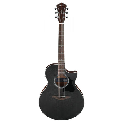 Ibanez - AE140-WKH Weathered Black Open Pore - Musik Utan Gränser 