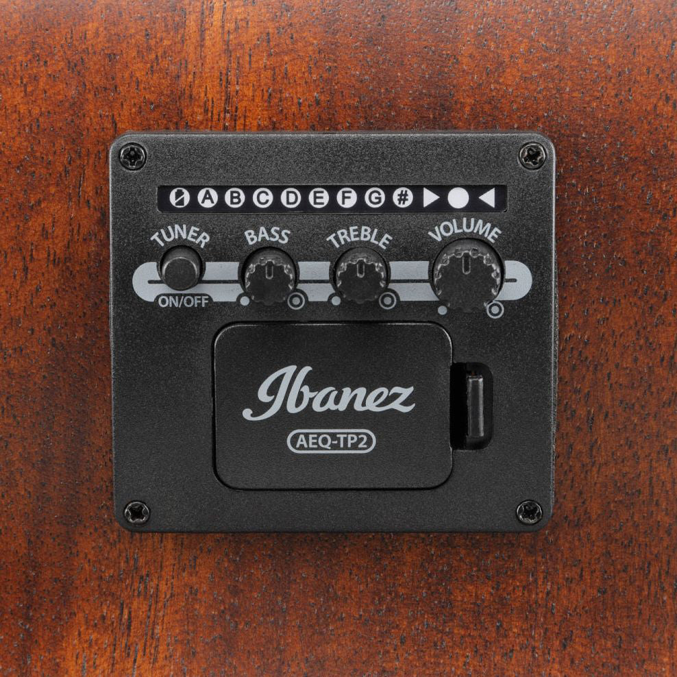 Ibanez - AE140-WKH Weathered Black Open Pore - Musik Utan Gränser 