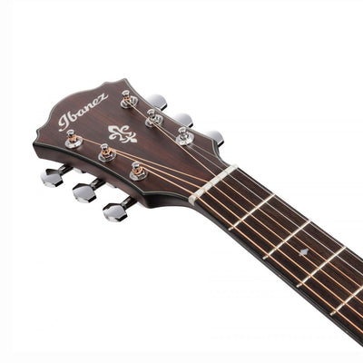 Ibanez - AE100-DBF Dark Tide Blue Flat Western AE Performer - Musik Utan Gränser 