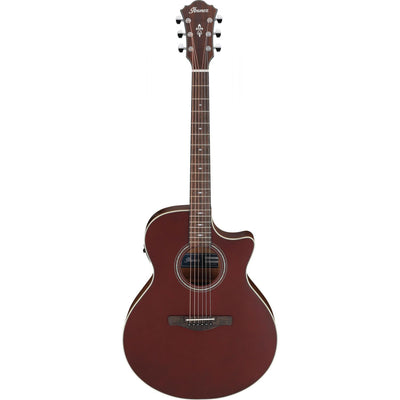Ibanez - AE100-BUF Burgundy Flat Western AE Performer - Musik Utan Gränser 