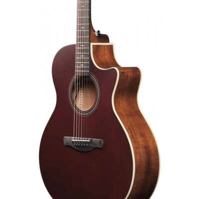 Ibanez - AE100-BUF Burgundy Flat Western AE Performer - Musik Utan Gränser 