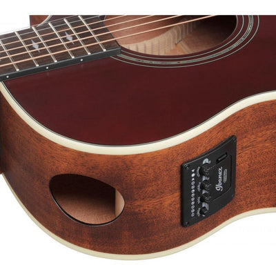 Ibanez - AE100-BUF Burgundy Flat Western AE Performer - Musik Utan Gränser 