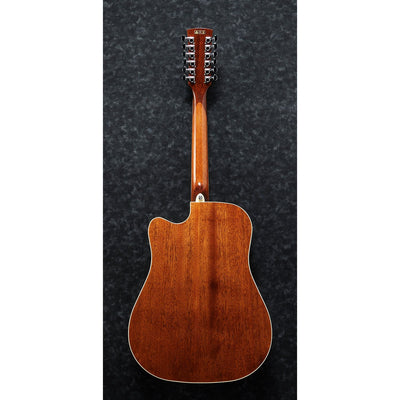 Ibanez - PF1512ECE-NT Natural High Gloss 12-strängad - Musik Utan Gränser 