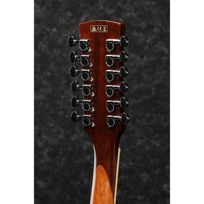 Ibanez - PF1512ECE-NT Natural High Gloss 12-strängad - Musik Utan Gränser 