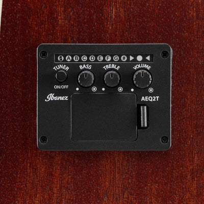 Ibanez - PF16MWCE-OPN Open Pore Natural Brown - Musik Utan Gränser 