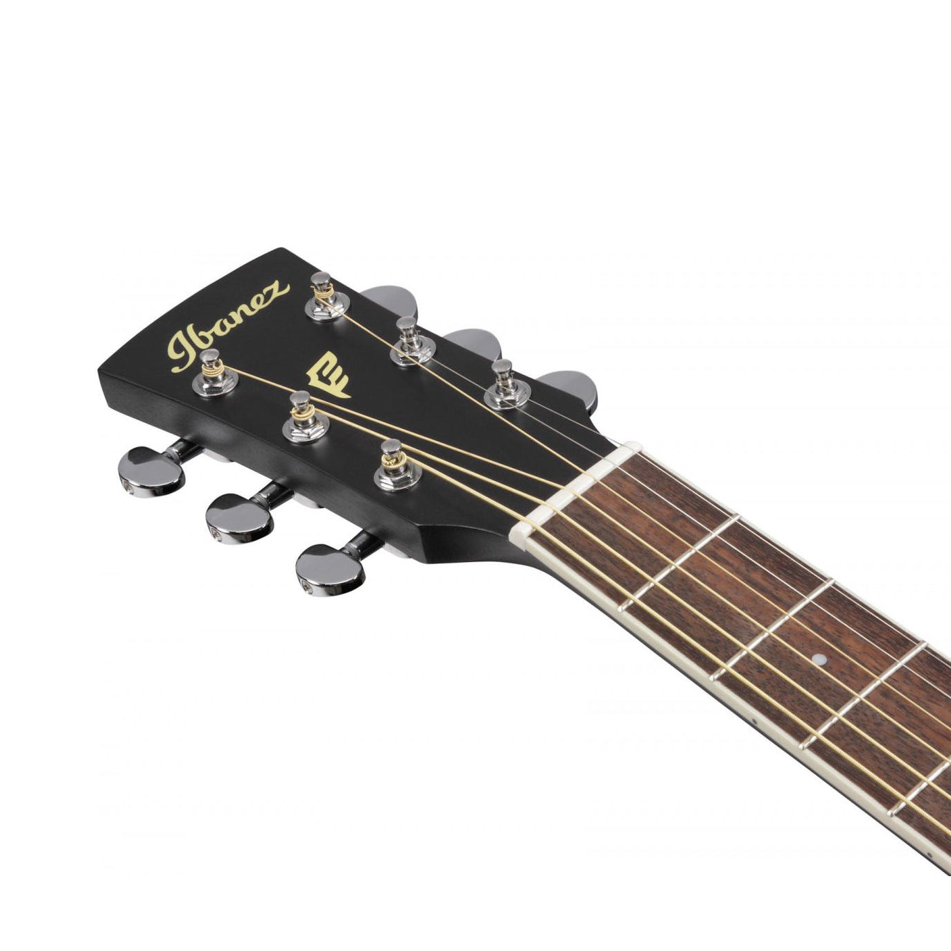 Ibanez - PF16MWCE-WK Weathered Black Open Pore - Musik Utan Gränser 