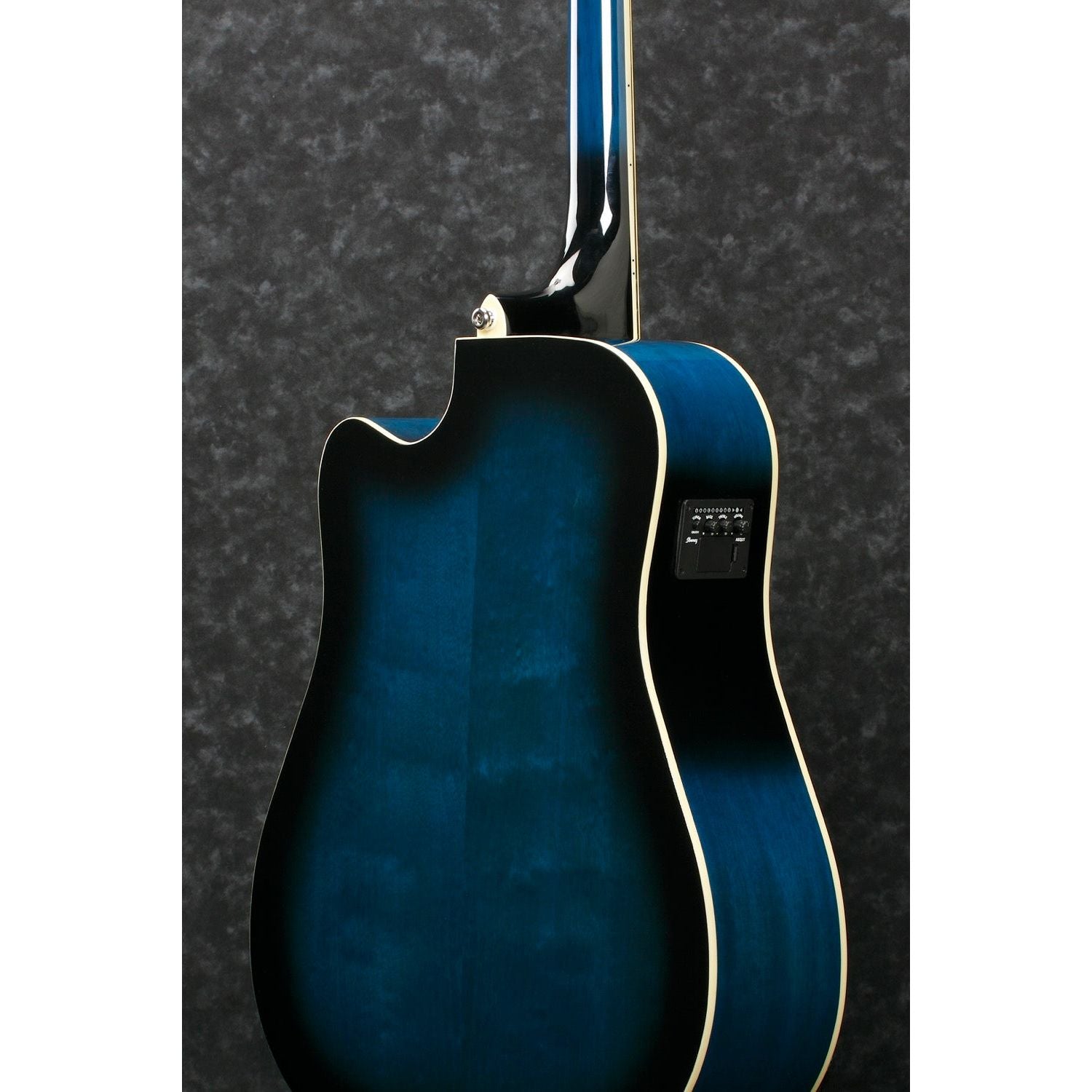 Ibanez - PF15ECE-TBS Transparent Blue Sunburst - Musik Utan Gränser 