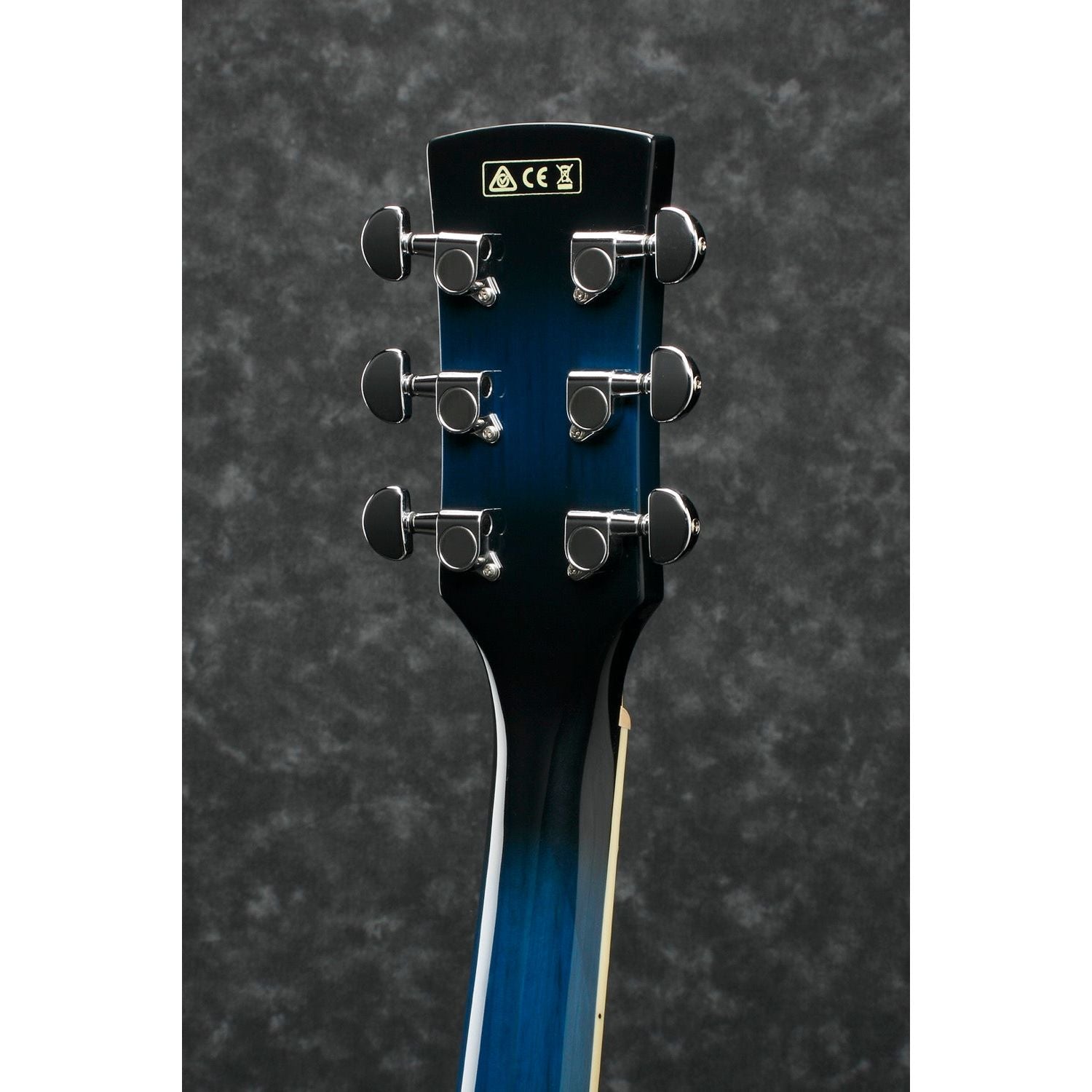 Ibanez - PF15ECE-TBS Transparent Blue Sunburst - Musik Utan Gränser 