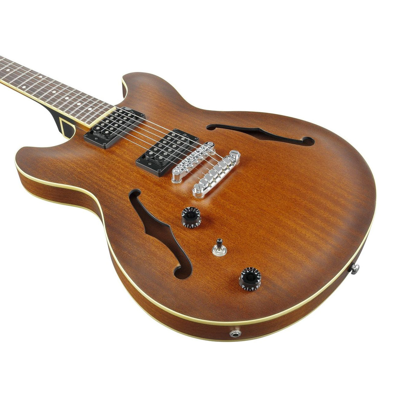 Ibanez - AS53L-TF Tobacco Flat Artcore Left - Musik Utan Gränser 
