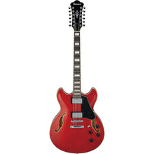 Load image into Gallery viewer, Ibanez - AS7312-TCD Transparent Cherry Red 12-String Artcore - Musik Utan Gränser 
