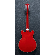 Load image into Gallery viewer, Ibanez - AS7312-TCD Transparent Cherry Red 12-String Artcore - Musik Utan Gränser 
