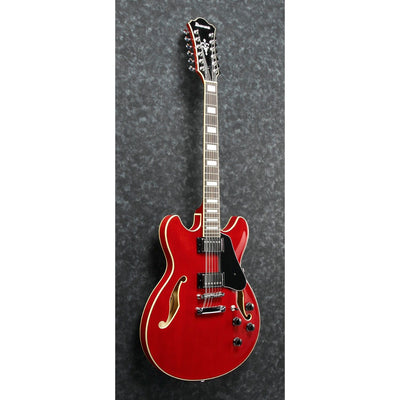Ibanez - AS7312-TCD Transparent Cherry Red 12-String Artcore - Musik Utan Gränser 