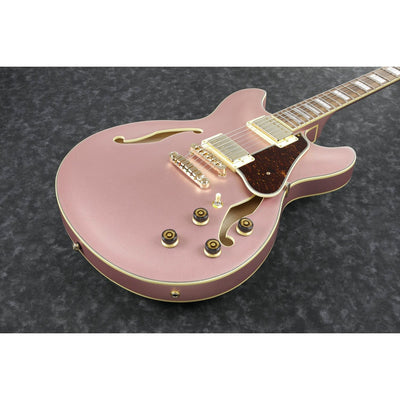 Ibanez - AS73G-RGF Rose Gold Metallic Flat - Musik Utan Gränser 