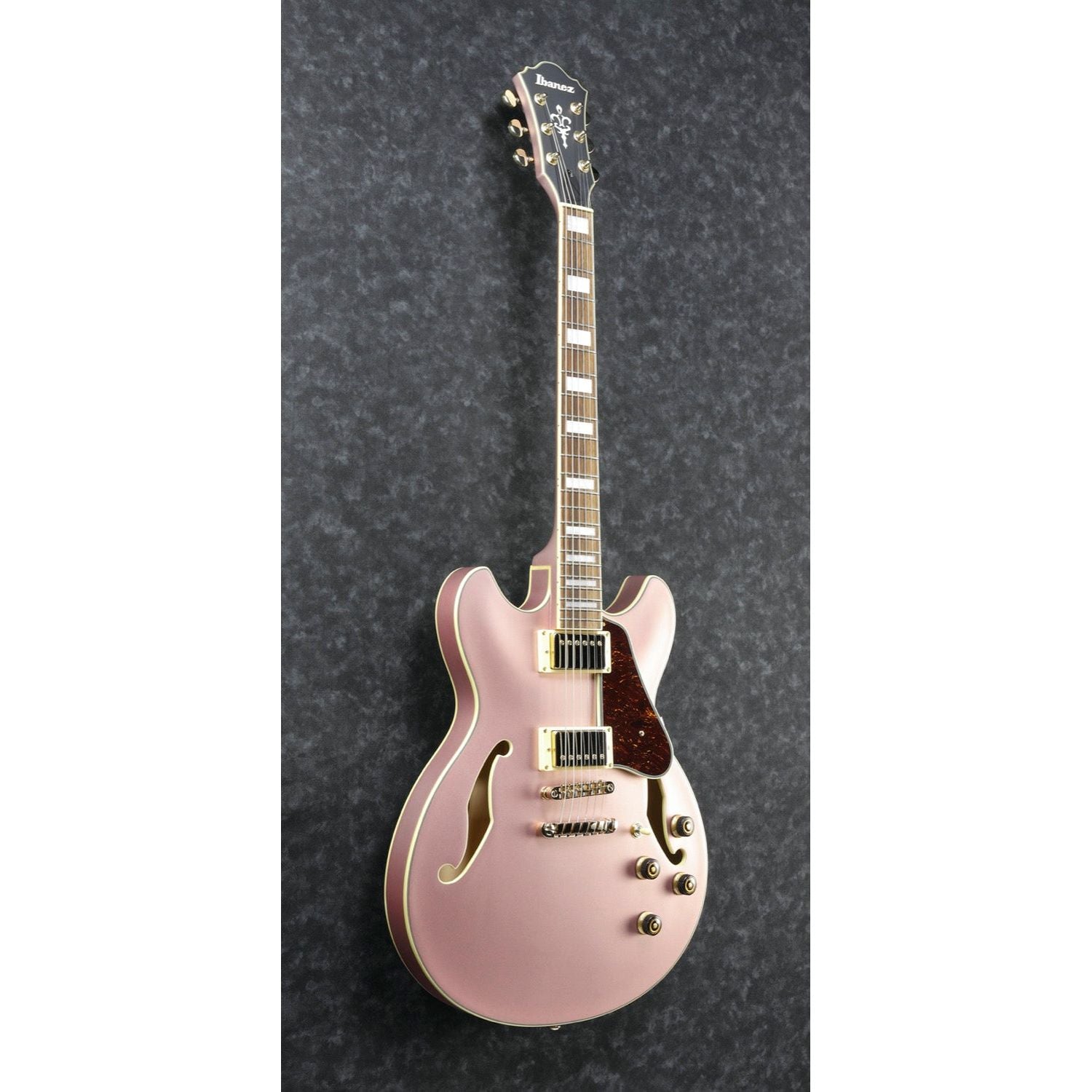 Ibanez - AS73G-RGF Rose Gold Metallic Flat - Musik Utan Gränser 