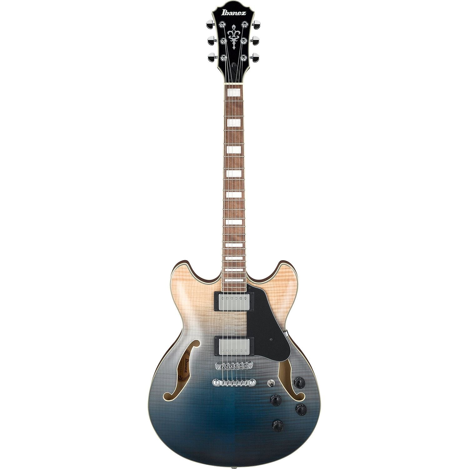 Ibanez - AS73FM-TIF Transparent Indigo Fade - Musik Utan Gränser 
