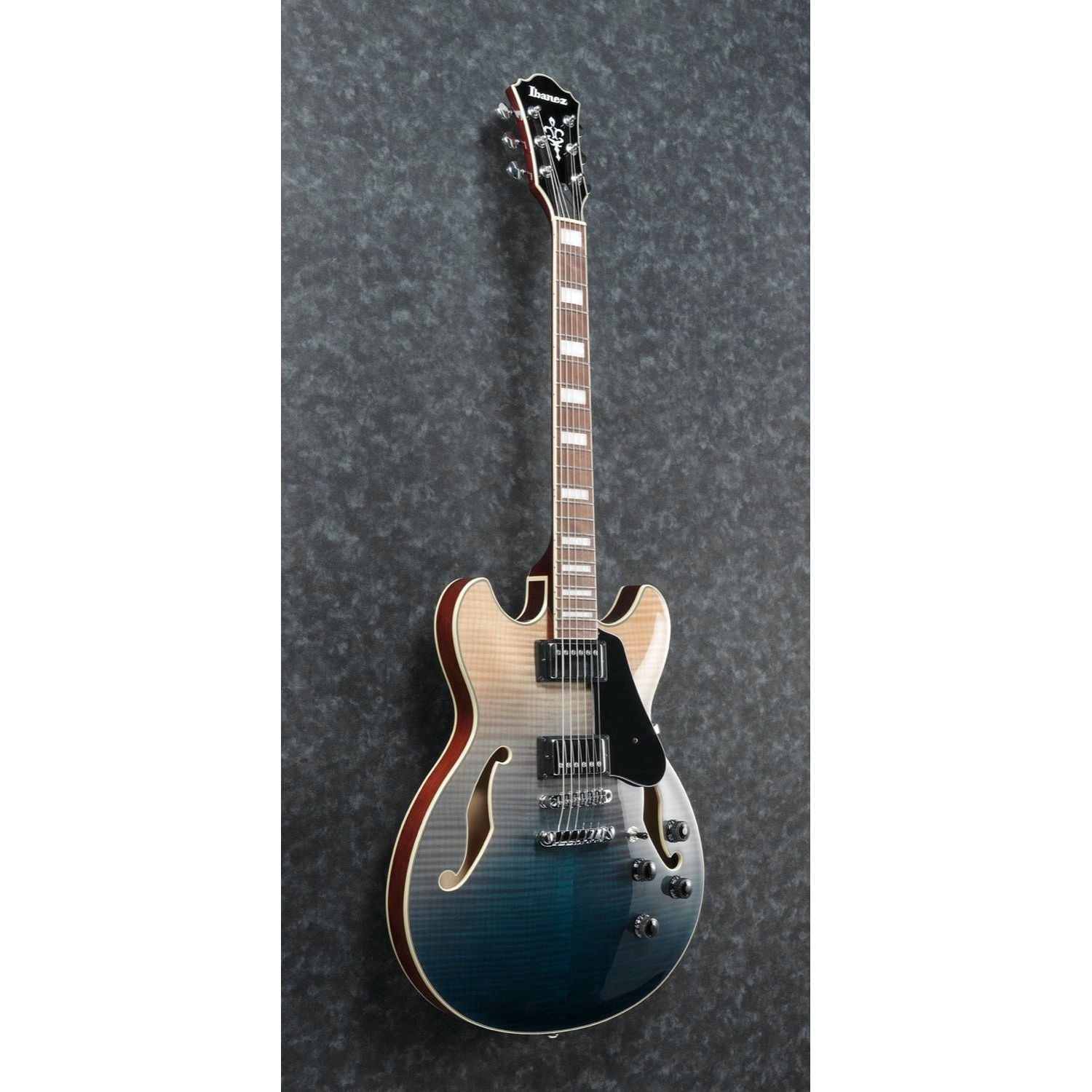 Ibanez - AS73FM-TIF Transparent Indigo Fade - Musik Utan Gränser 