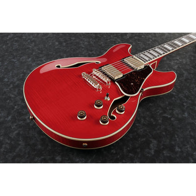 Ibanez - AS93FM-TCD Transparent Cherry Red Artcore Expressionist - Musik Utan Gränser 