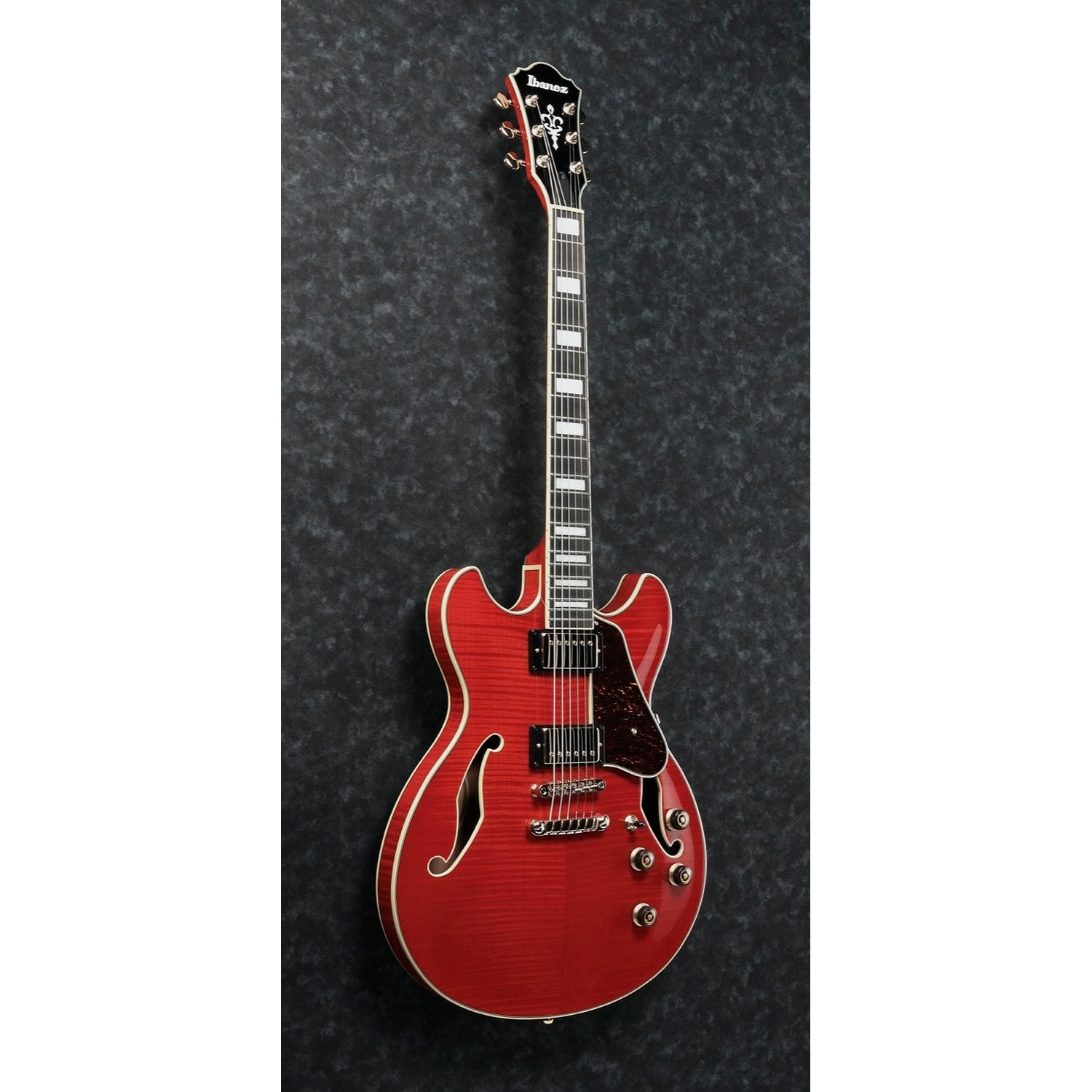 Ibanez - AS93FM-TCD Transparent Cherry Red Artcore Expressionist - Musik Utan Gränser 