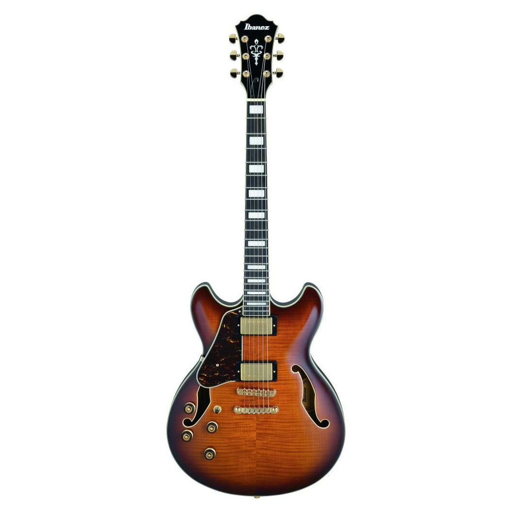 Ibanez - AS93FML-VLS Violin Sunburst Artcore Expressionist Left - Musik Utan Gränser 