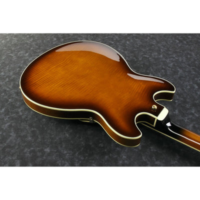 Ibanez - AS93FML-VLS Violin Sunburst Artcore Expressionist Left - Musik Utan Gränser 