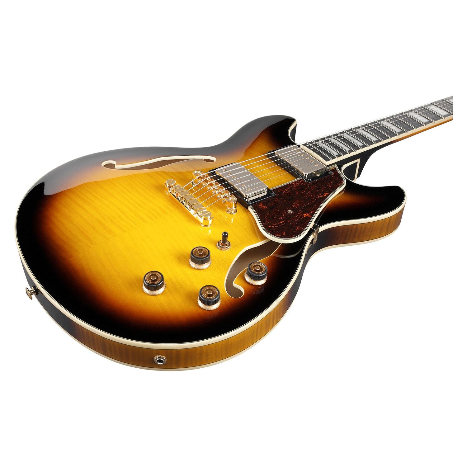 Ibanez - AS93FM-AYS Antique Yellow Sunburst Artcore Expressionist - Musik Utan Gränser 