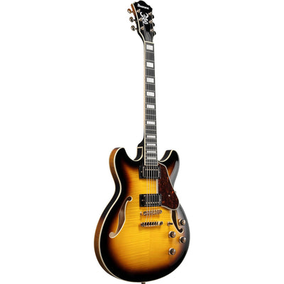Ibanez - AS93FM-AYS Antique Yellow Sunburst Artcore Expressionist - Musik Utan Gränser 