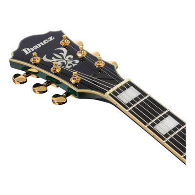 Ibanez - AS93FM-TMG Transparent Moss Green Artcore Expressionist - Musik Utan Gränser 