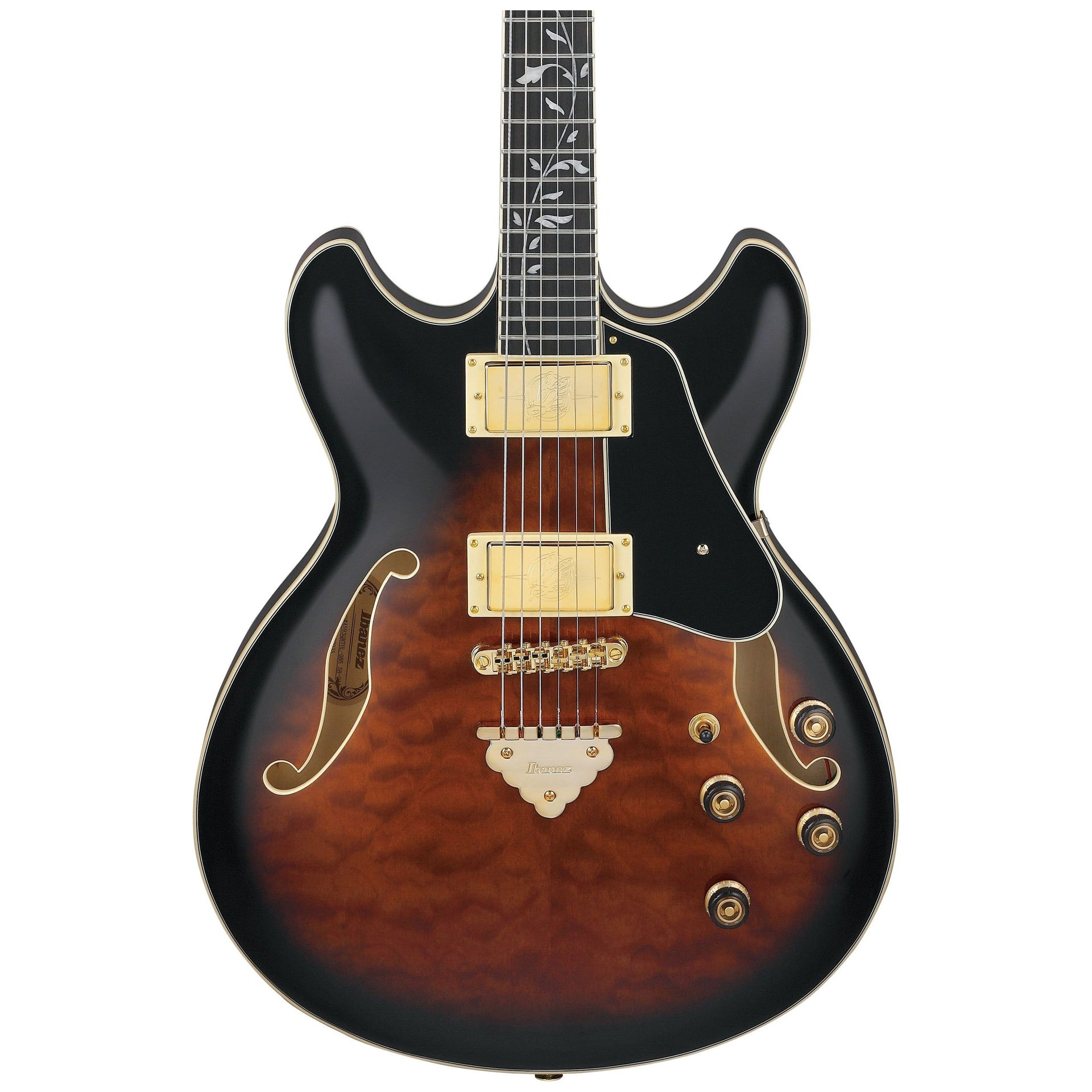 Ibanez - AS93QMSP-DBS Dark Brown Sunburst Artcore Expressionist - Musik Utan Gränser 