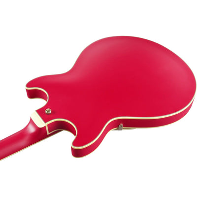 Ibanez - AMH90-CRF Cherry Red Flat Artcore Expressionist - Musik Utan Gränser 