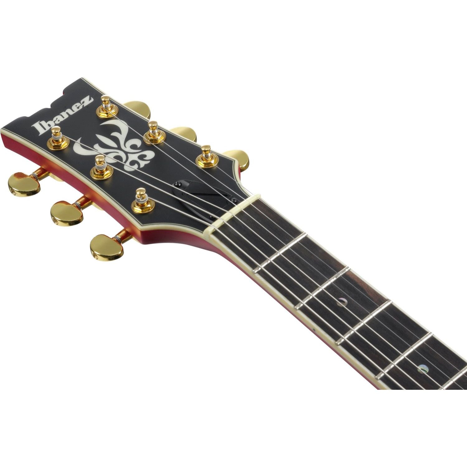 Ibanez - AMH90-CRF Cherry Red Flat Artcore Expressionist - Musik Utan Gränser 