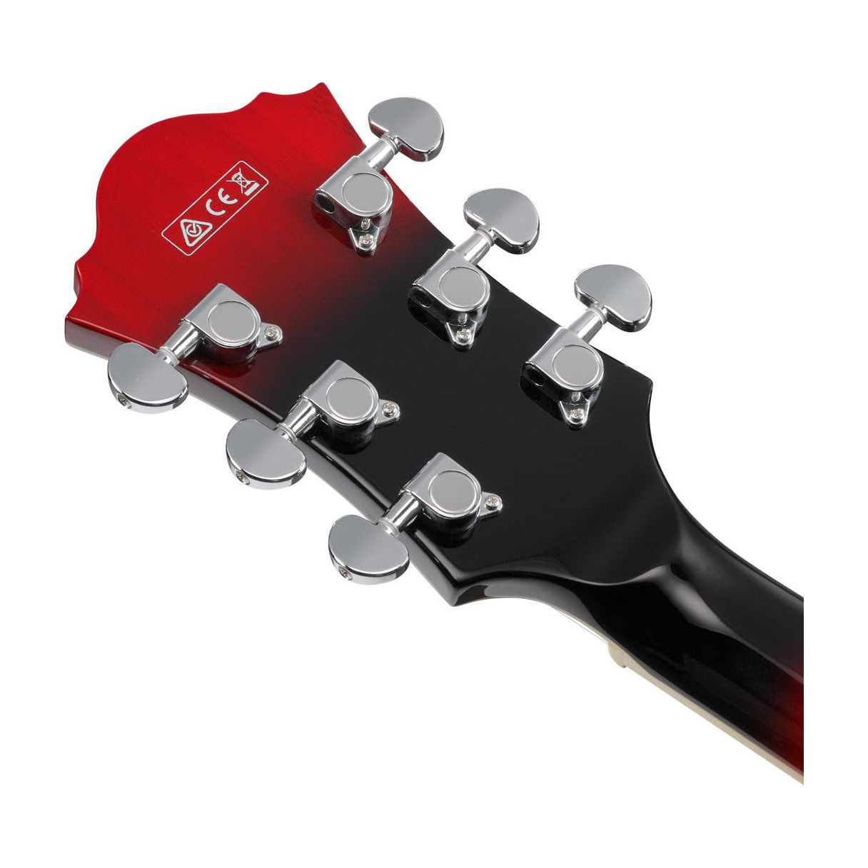 Ibanez - AF75-TRS Transparent Red Sunburst Artcore - Musik Utan Gränser 