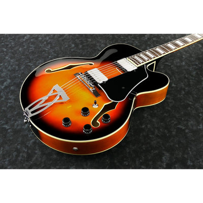 Ibanez - AF75-BS Brown Sunburst Artocore - Musik Utan Gränser 