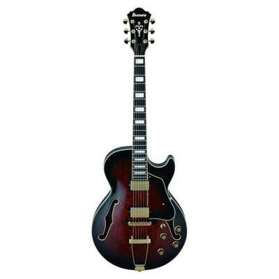Ibanez - AG95QA-DBS Dark Brown Sunburst Artcore Expressionist - Musik Utan Gränser 