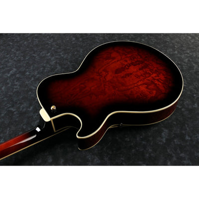 Ibanez - AG95QA-DBS Dark Brown Sunburst Artcore Expressionist - Musik Utan Gränser 
