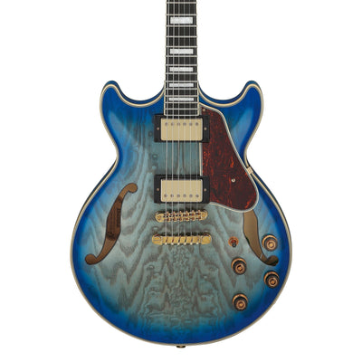 AM93QA-JBB Jet Blue Burst Artcore Expressionist