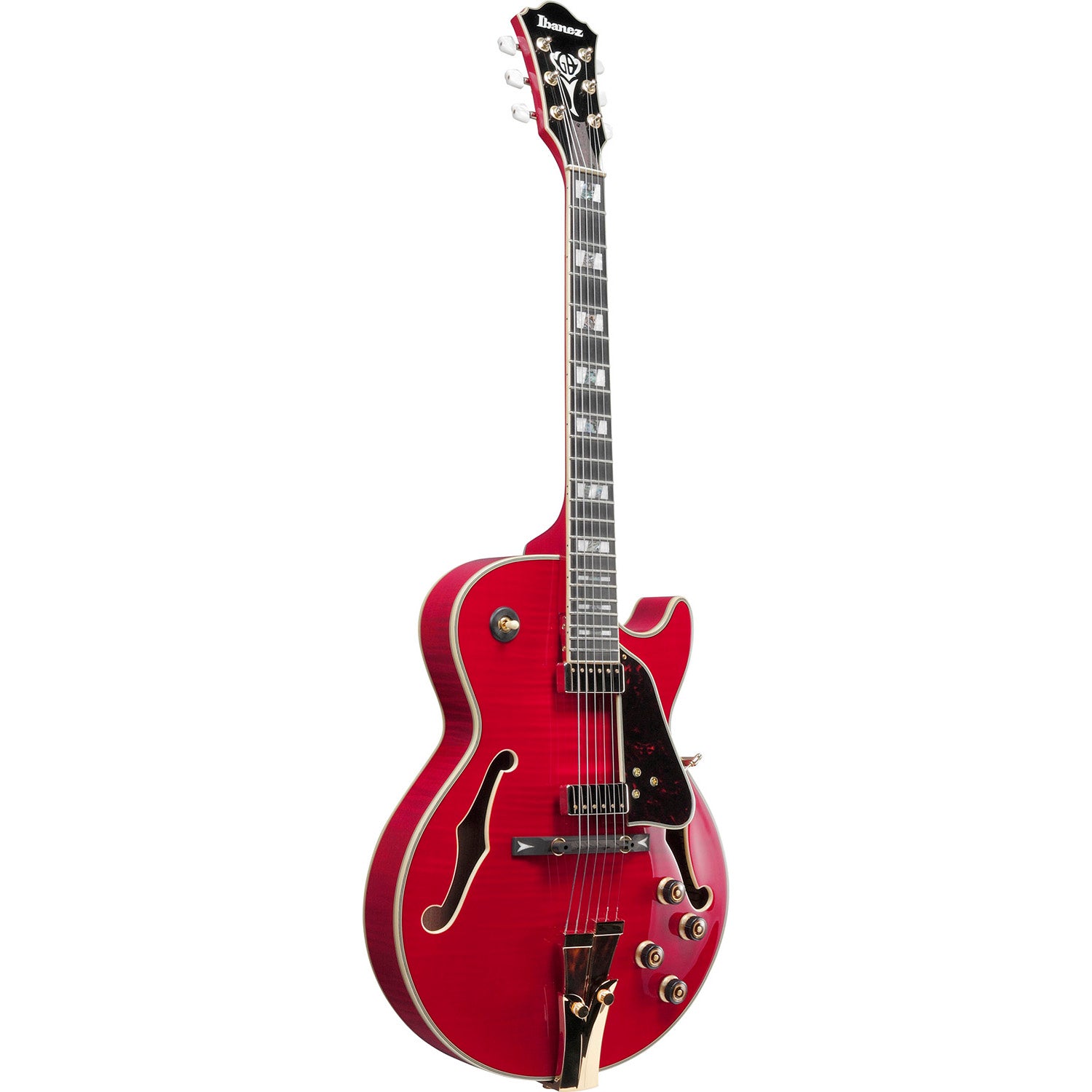 Ibanez - GB10SEFM-SRR Sapphire Red George Benson - Musik Utan Gränser 