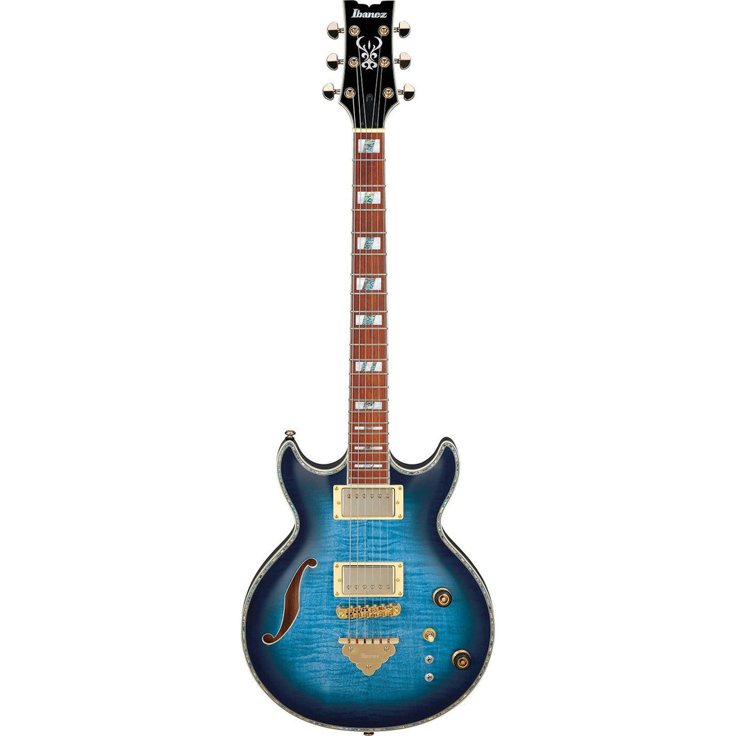 Ibanez - AR520HFM-LBB Light Blue Burst AR Thinline - Musik Utan Gränser 